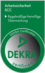 Arbeitssicherheit SCC Dekra Logo